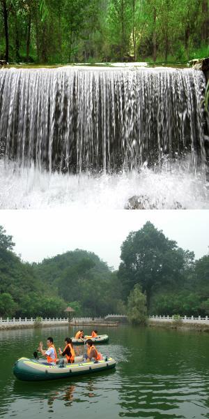 虎山风景区  代表河北旅游30张名片  黄金文化游 山青水秀 休闲度假   ⑴