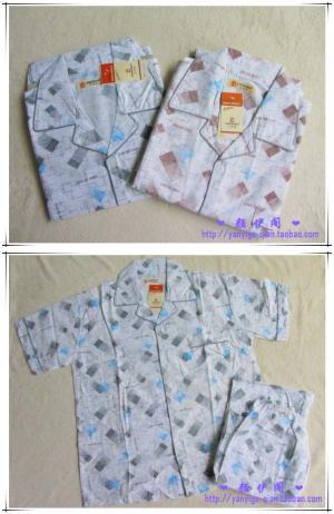 【颜伊阁淘宝店】江浙沪包邮！！！龙阁堡 男士时尚套装睡衣 休闲居家服。详见⑴