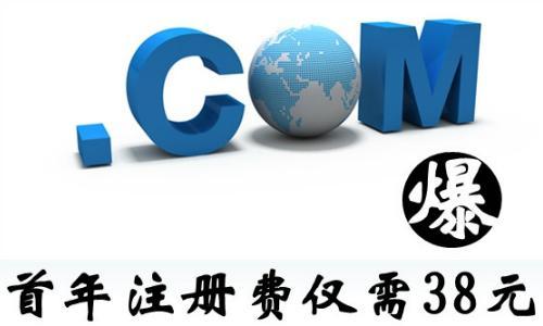 国外活动时间：COM首年注册费用仅需38元/年 [38元] 真的很便宜去哪能申请到怎么便宜的域名